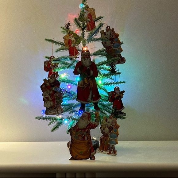 Christmas Ornaments Card Board Printed Image Santa Christmas ornaments - Picture 15 of 16